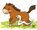 万智の蛇馬.JPG